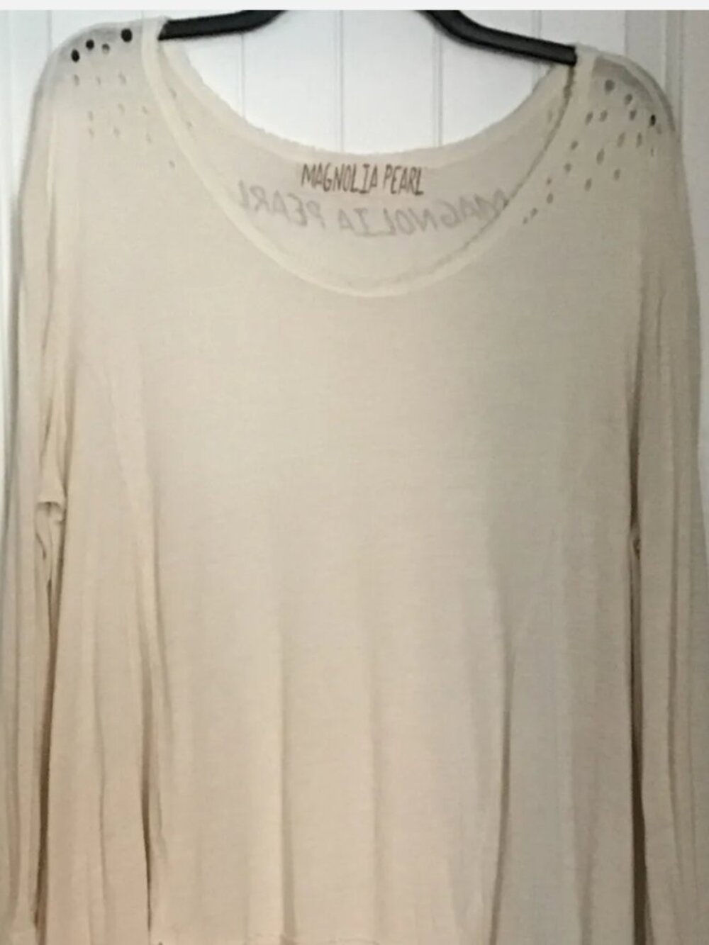 MP drapey long sleeve top OS